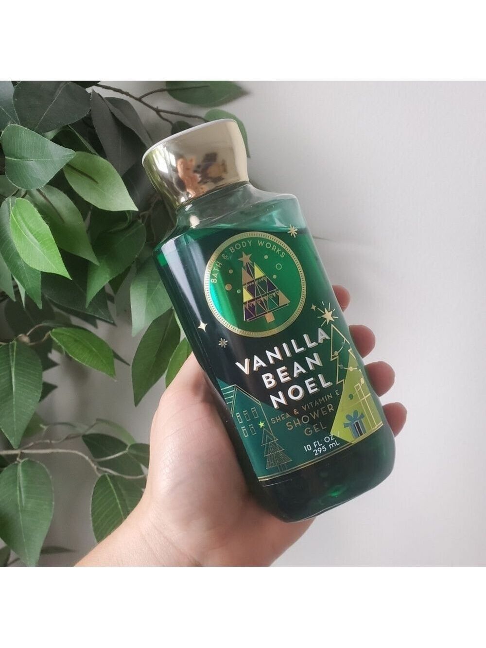 Bath and Body Works Vanilla Bean Noel Shower Gel 10 oz